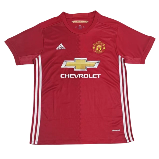 16-17 Manchester United home Retro football jersey
